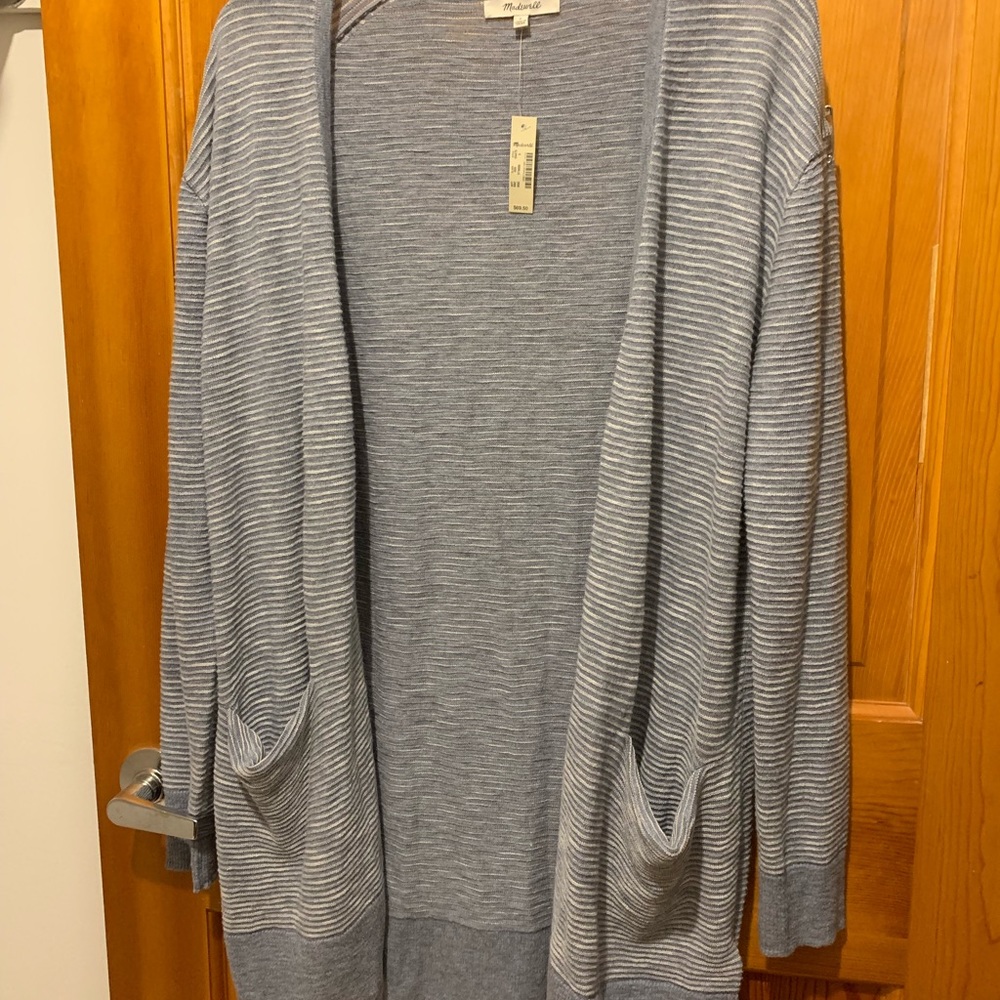 Madewell long cardigan